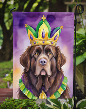Load image into Gallery viewer, Newfoundland King of Mardi Gras Garden Flag - Vibrant Dog-Themed Yard Decor by Caroline's Treasures