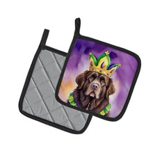 Load image into Gallery viewer, Newfoundland King of Mardi Gras Pot Holders - Set of 2 Decorative Kitchen Helpers | Made in the USA