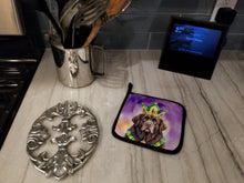 Load image into Gallery viewer, Newfoundland King of Mardi Gras Pot Holders - Set of 2 Decorative Kitchen Helpers | Made in the USA