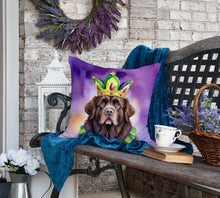 Load image into Gallery viewer, Newfoundland King of Mardi Gras Throw Pillow
