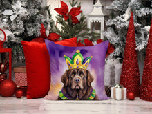 Load image into Gallery viewer, Newfoundland King of Mardi Gras Throw Pillow