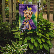 Load image into Gallery viewer, Norfolk Terrier King of Mardi Gras Garden Flag - Vibrant Dog-Themed Yard Decor by Caroline's Treasures