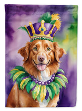 Load image into Gallery viewer, Nova Scotia Duck Tolling Retriever King of Mardi Gras House Flag