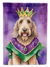 Load image into Gallery viewer, Otterhound King of Mardi Gras House Flag