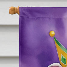 Load image into Gallery viewer, Pit Bull Terrier King of Mardi Gras House Flag