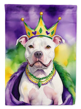 Load image into Gallery viewer, Pit Bull Terrier King of Mardi Gras House Flag