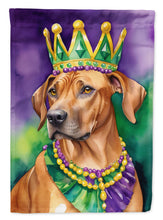 Load image into Gallery viewer, Rhodesian Ridgeback King of Mardi Gras Garden Flag - Vibrant Dog-Themed Yard Decor by Caroline's Treasures