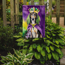 Load image into Gallery viewer, Saluki King of Mardi Gras Garden Flag - Vibrant Dog-Themed Yard Decor by Caroline's Treasures