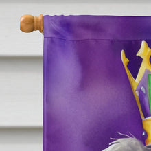 Load image into Gallery viewer, Scottish Deerhound King of Mardi Gras House Flag