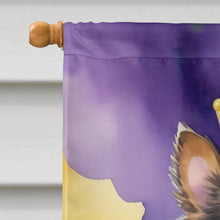 Load image into Gallery viewer, Sheltie King of Mardi Gras House Flag