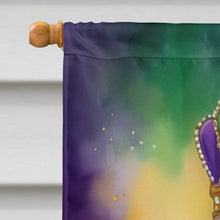 Load image into Gallery viewer, Shih Tzu King of Mardi Gras House Flag
