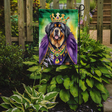 Load image into Gallery viewer, Tibetan Mastiff King of Mardi Gras Garden Flag - Vibrant Dog-Themed Yard Decor by Caroline's Treasures