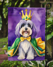 Load image into Gallery viewer, Tibetan Terrier King of Mardi Gras Garden Flag - Vibrant Dog-Themed Yard Decor by Caroline's Treasures