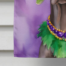 Load image into Gallery viewer, Weimaraner King of Mardi Gras House Flag