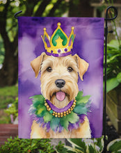 Load image into Gallery viewer, Wheaten Terrier King of Mardi Gras Garden Flag - Vibrant Dog-Themed Yard Decor by Caroline's Treasures