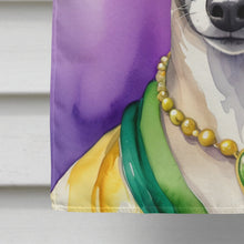 Load image into Gallery viewer, Whippet King of Mardi Gras House Flag