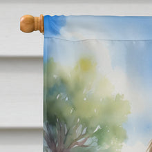 Load image into Gallery viewer, Afghan Hound Easter Egg Hunt House Flag