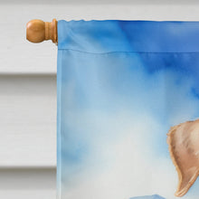 Load image into Gallery viewer, Airedale Terrier Easter Egg Hunt House Flag