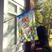 Load image into Gallery viewer, Akita Easter Egg Hunt House Flag