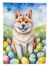 Load image into Gallery viewer, Akita Easter Egg Hunt House Flag