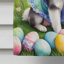 Load image into Gallery viewer, Alaskan Klee Kai Easter Egg Hunt House Flag