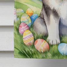 Load image into Gallery viewer, Alaskan Malamute Easter Egg Hunt House Flag