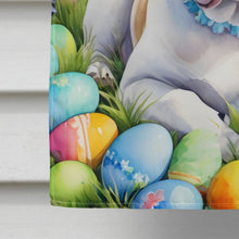 Load image into Gallery viewer, American Bulldog Easter Egg Hunt House Flag