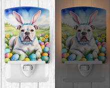 Load image into Gallery viewer, American Bulldog Easter Egg Hunt Ceramic Night Light
