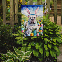 Load image into Gallery viewer, American Bulldog Easter Garden Flag - Easter Egg Hunt - Dog-Themed Spring Yard Decor