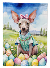 Load image into Gallery viewer, American Hairless Terrier Easter Egg Hunt House Flag