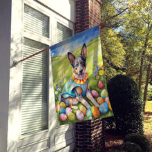 Load image into Gallery viewer, Australian Cattle Dog Easter Egg Hunt House Flag