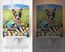 Load image into Gallery viewer, Australian Cattle Dog Easter Egg Hunt Ceramic Night Light