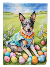 Load image into Gallery viewer, Australian Cattle Dog Easter Garden Flag - Easter Egg Hunt - Dog-Themed Spring Yard Decor