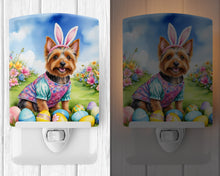Load image into Gallery viewer, Australian Terrier Easter Egg Hunt Ceramic Night Light