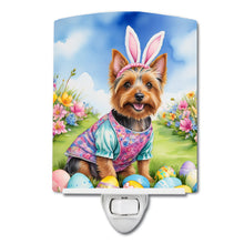 Load image into Gallery viewer, Australian Terrier Easter Egg Hunt Ceramic Night Light