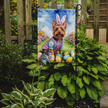 Load image into Gallery viewer, Australian Terrier Easter Garden Flag - Easter Egg Hunt - Dog-Themed Spring Yard Decor