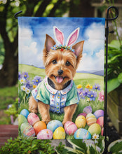 Load image into Gallery viewer, Australian Terrier Easter Garden Flag - Easter Egg Hunt - Dog-Themed Spring Yard Decor