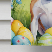 Load image into Gallery viewer, Basenji Easter Egg Hunt House Flag