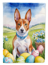 Load image into Gallery viewer, Basenji Easter Egg Hunt House Flag