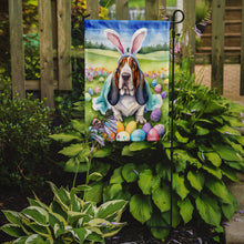 Load image into Gallery viewer, Basset Hound Easter Garden Flag - Easter Egg Hunt - Dog-Themed Spring Yard Decor