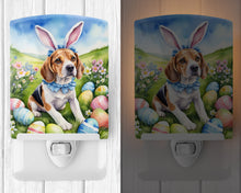 Load image into Gallery viewer, Beagle Easter Egg Hunt Ceramic Night Light