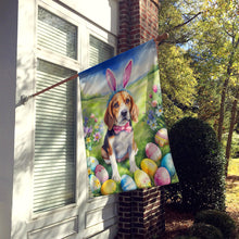 Load image into Gallery viewer, Beagle Easter Egg Hunt House Flag
