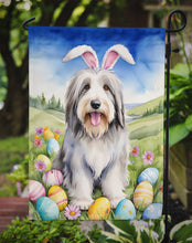 Load image into Gallery viewer, Bearded Collie Easter Garden Flag - Easter Egg Hunt - Dog-Themed Spring Yard Decor