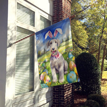 Load image into Gallery viewer, Bedlington Terrier Easter Egg Hunt House Flag