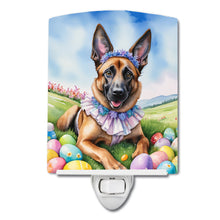 Load image into Gallery viewer, Belgian Malinois Easter Egg Hunt Ceramic Night Light