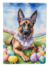 Load image into Gallery viewer, Belgian Malinois Easter Garden Flag - Easter Egg Hunt - Dog-Themed Spring Yard Decor