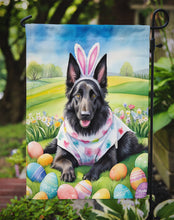 Load image into Gallery viewer, Belgian Sheepdog Easter Garden Flag - Easter Egg Hunt - Dog-Themed Spring Yard Decor