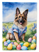 Load image into Gallery viewer, Belgian Tervuren Easter Egg Hunt House Flag
