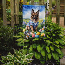 Load image into Gallery viewer, Belgian Tervuren Easter Garden Flag - Easter Egg Hunt - Dog-Themed Spring Yard Decor