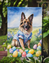 Load image into Gallery viewer, Belgian Tervuren Easter Garden Flag - Easter Egg Hunt - Dog-Themed Spring Yard Decor